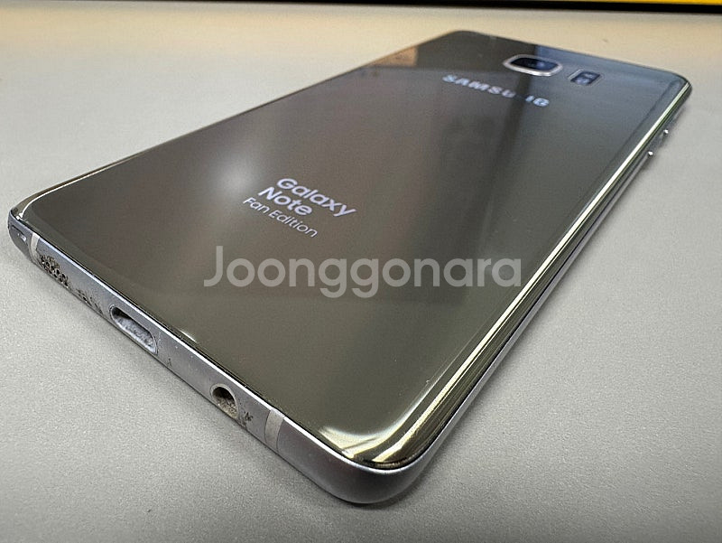 갤럭시노트FE 골드 64G 배달용 퀵용 개발용 게임용 가성비 꿀단말기 5만원 판매해요--7